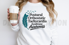 Postural Orthostatic Tachycardia Syndrome Awareness PNG Desi Product Image 2