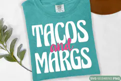 Tacos and Margs SVG | Summer SVG | Vacation SVG | Funny SVG Product Image 1