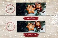 Christmas Cookies Mug Sublimation, Winter Coffee Mug Design Product Image 2