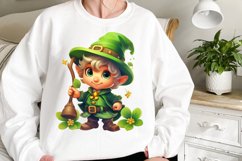 St Patricks gnome Clipart Bundle, St Patricks gnome Clipart Product Image 10