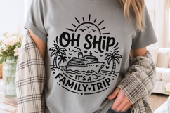 Oh Ship It's A Family Trip Svg, Family Cruise Svg. Product Image 3