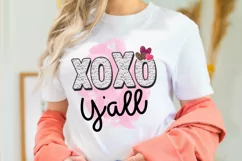 Xoxo Yall PNG For Valentines Day Sublimation Product Image 3