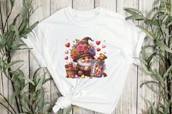Candy Jar Gnomes Valentines Day Clipart Product Image 2
