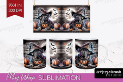 Cane Corso Dog Mug Wrap Halloween Mug PNG Sublimation Product Image 1