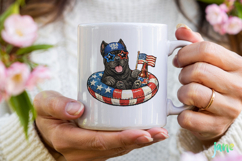 Patriotic Dog Collection PNG Product Image 5