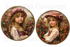 Strawberry, Strawberries, Ephemera, PNG, Clipart Product Image 2