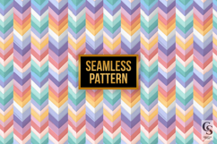 Colorful Chevron Pattern Digital Paper Product Image 2
