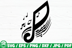 Musical Notes / Sounds Notes x60 Silhouette / SVG BUNDLE Product Image 3
