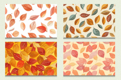 Fall Gentle Leaves Cutting Boards sublimation Design Product Image 2