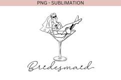 Bride png design for T-shirts Product Image 2