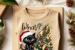 What Cat Christmas Tree, Christmas Animal PNG for Cat Lovers Product Image 3