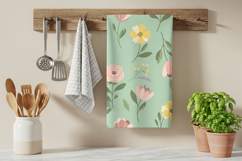 Kitchen towel textile mockup Product Image 3