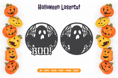 Halloween Lasercut - Halloween Sign Product Image 1