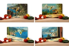 Martini Cutting Board, Cocktails Cutting Board, Martini PNG Product Image 2