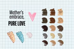 Best MOM clipart PNG Family clipart Product Image 4
