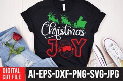 Christmas JOY SVG Cut File , Christmas SVG Design Product Image 1