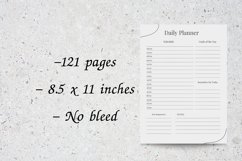 Daily Planner - KDP Interior Product Image 2