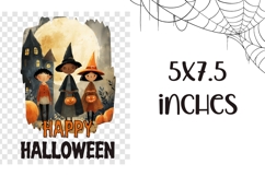Happy Halloween Towel, Kids Halloween Sublimation Product Image 2