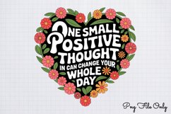 Motivation Positive Quotes Sublimation PNG Product Image 1