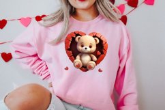 Valentine Broken Heart Animal Clipart, Valentines Couple Product Image 2