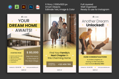 Yellow Brown Real Estate - Instagram Story ,Canva &amp; Affinity Product Image 2