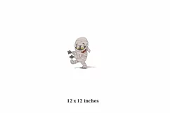Mummy Halloween Sublimation , Halloween T-shirt PNG Product Image 2