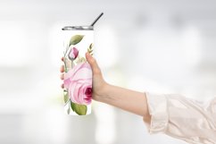 Colorful Flower Tumbler Warp Design Product Image 2