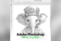 60 Procreate Steampunk Animals Stamp Brushes Product Image 8
