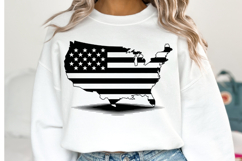 USA Flag Svg Design | Svg Cut Files | Shirt Svg Product Image 1