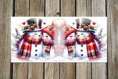 Cute Christmas Snowman | 4 xmas Sublimation Mug designs Product Image 4