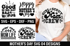 Mother's Day SVG Design - Good Moms Say Bad Words Product Image 1