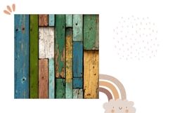 Wooden Pillow PNG, Nature Pillow Case Sublimation Product Image 2