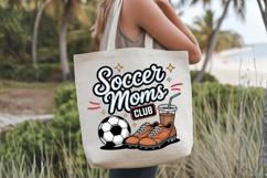 Soccer moms club Coffee lover PNG Sublimation | Soccer PNG D Product Image 1