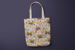 Butterfly Floral Seamless Pattern Product Image 2