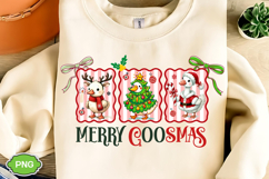 Funny Christmas PNG Silly Goose Design, Cute Christmas Png Product Image 3