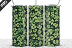 3D St Patrick&#039;s Day Tumbler Wrap| Sublimation Design Product Image 1