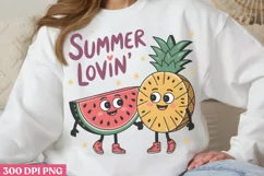 Summer Lovin' PNG, Vintage Summer Sublimation PNG Product Image 1