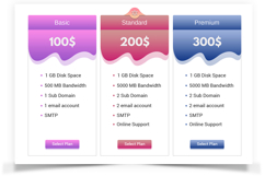 Modern Pricing Table Product Image 3
