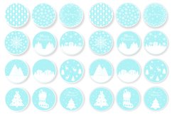 Christmas Sticker Bundle. Stickers Printable PNG Product Image 3