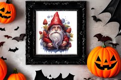Christmas Santa Gnome Clipart Sublimation, Christmas PNG Product Image 2