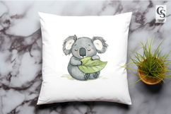 Cute Koala Bear Clipart Sublimation PNG Product Image 2