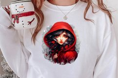 Gothic Christmas Clipart Sublimation, Gothic Christmas Product Image 2