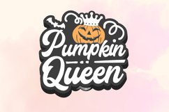 Pumpkin Queen, Helloween Straw Topper Stl File for 3D Print Product Image 2