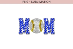 Baseball mom png design for T-shirts Product Image 2