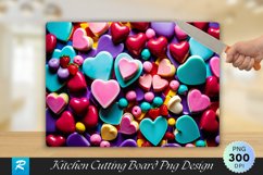 Heart Cutting Board Sublimation Design Product Image 1