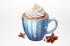 Christmas hot chocolate sublimation PNG Product Image 2
