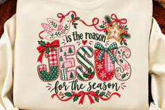 4 Christian Christmas Shirt Designs, 4 Nativity Faith Quote Product Image 2