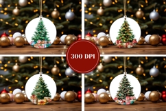 Cartoon Christmas Ornament Designs, Christmas Gift Tags Product Image 2