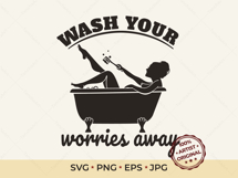 Funny Bathroom Sign SVG Bundle Dirty Product Image 2