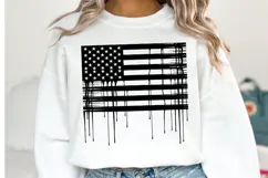 USA Flag Svg Design | Svg Cut Files | Shirt Svg Product Image 1
